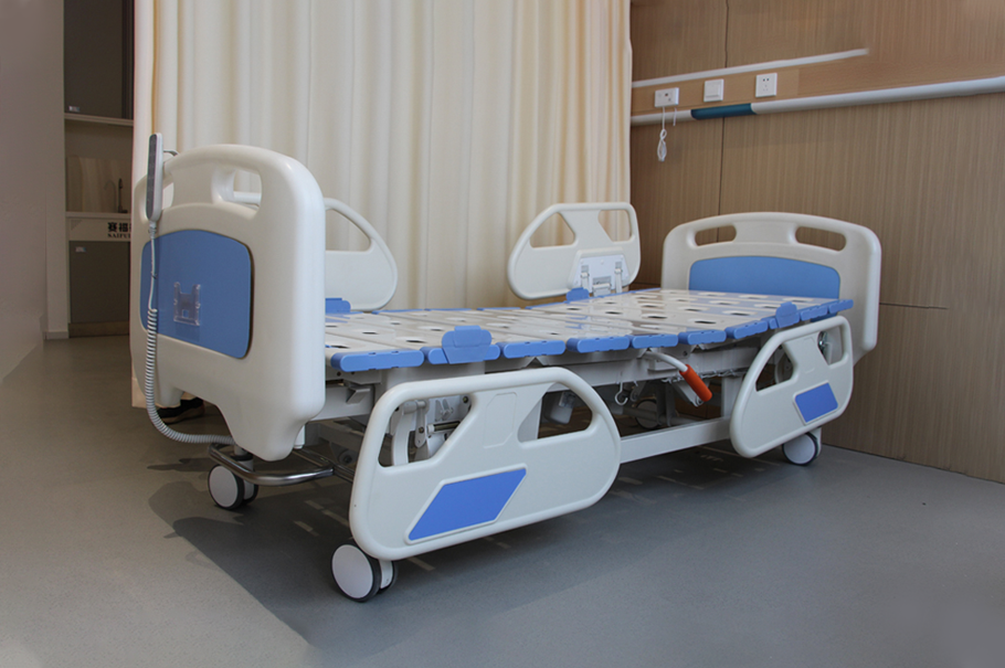 Five-function electric nursing bed