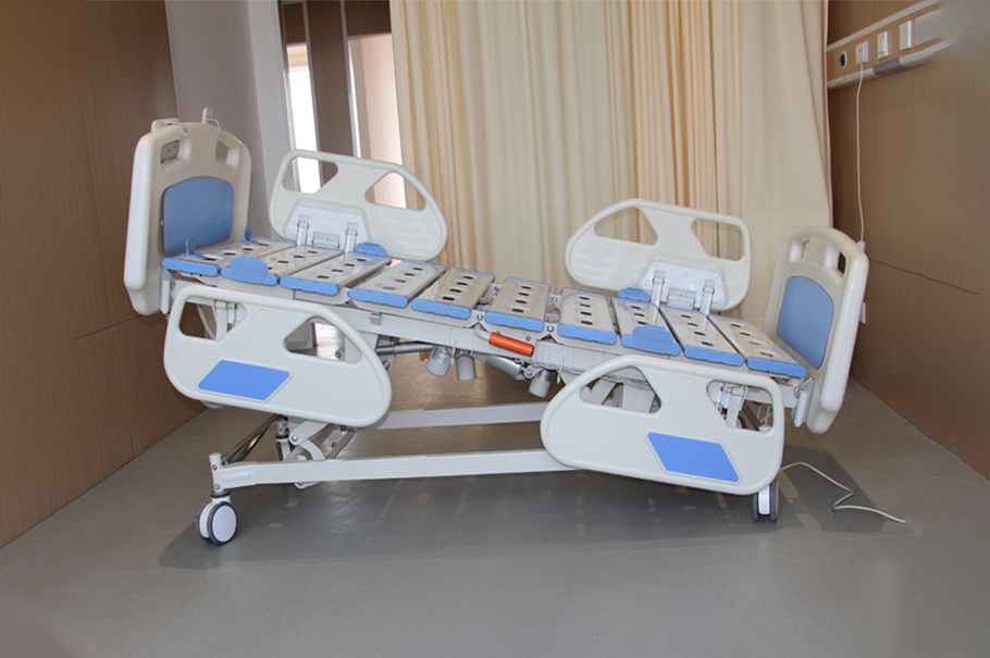 Five-function electric nursing bed