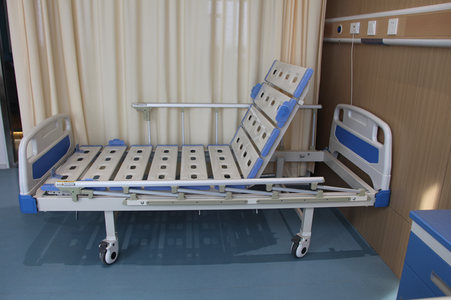 Single Crank Manual Hospital Bed