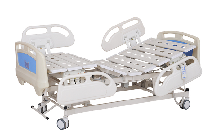 Three-function electric bed