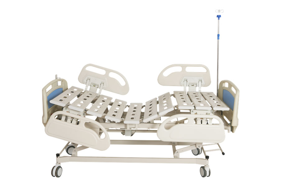 Three-function electric bed