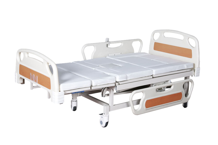 Electric turn over nursing bed