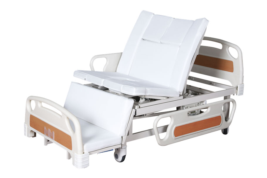 Electric turn over nursing bed