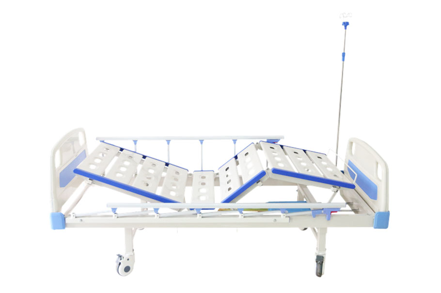 2 Crank Manual Hospital Bed