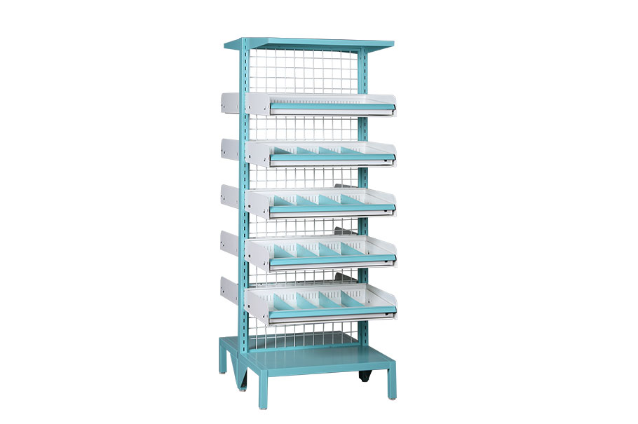 Double side medicine shelf